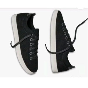 Allbirds Pipers WP Running Shoes Sneaker Black Merino Wool Women's Size 10 EUC